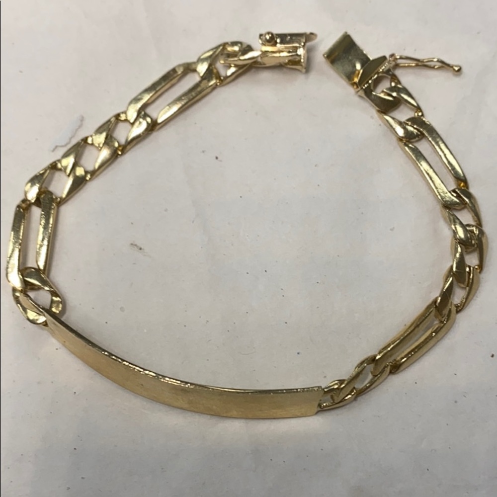 New 10k Gold ID bracelet - Picture 6 of 6